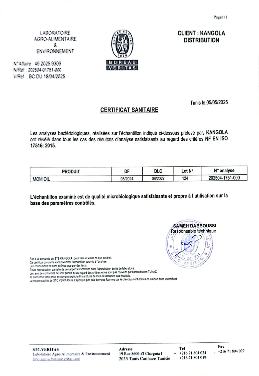 Huile de vergeture Mom'oil - FR