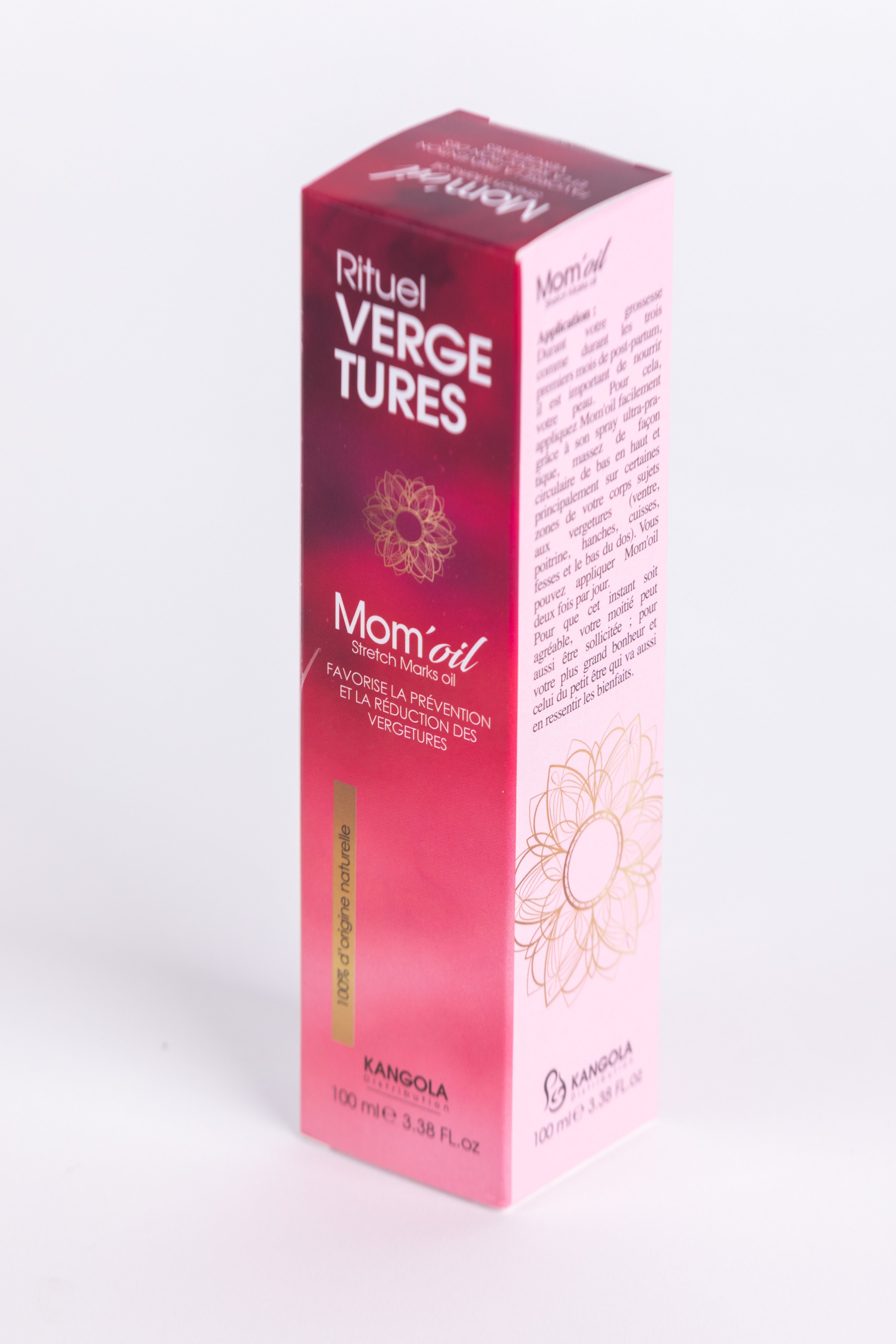 Huile de vergeture Mom'oil