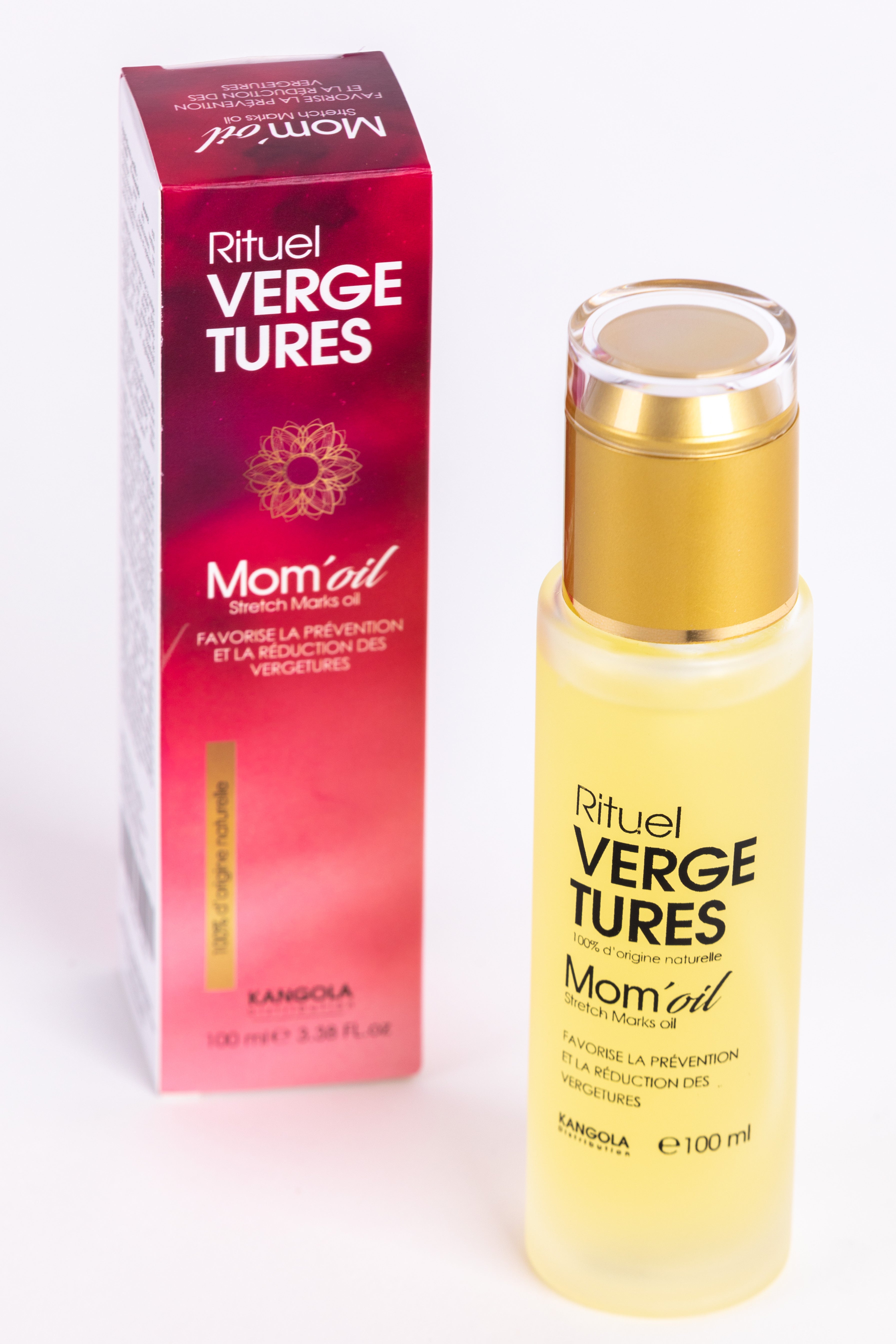 Huile de vergeture Mom'oil