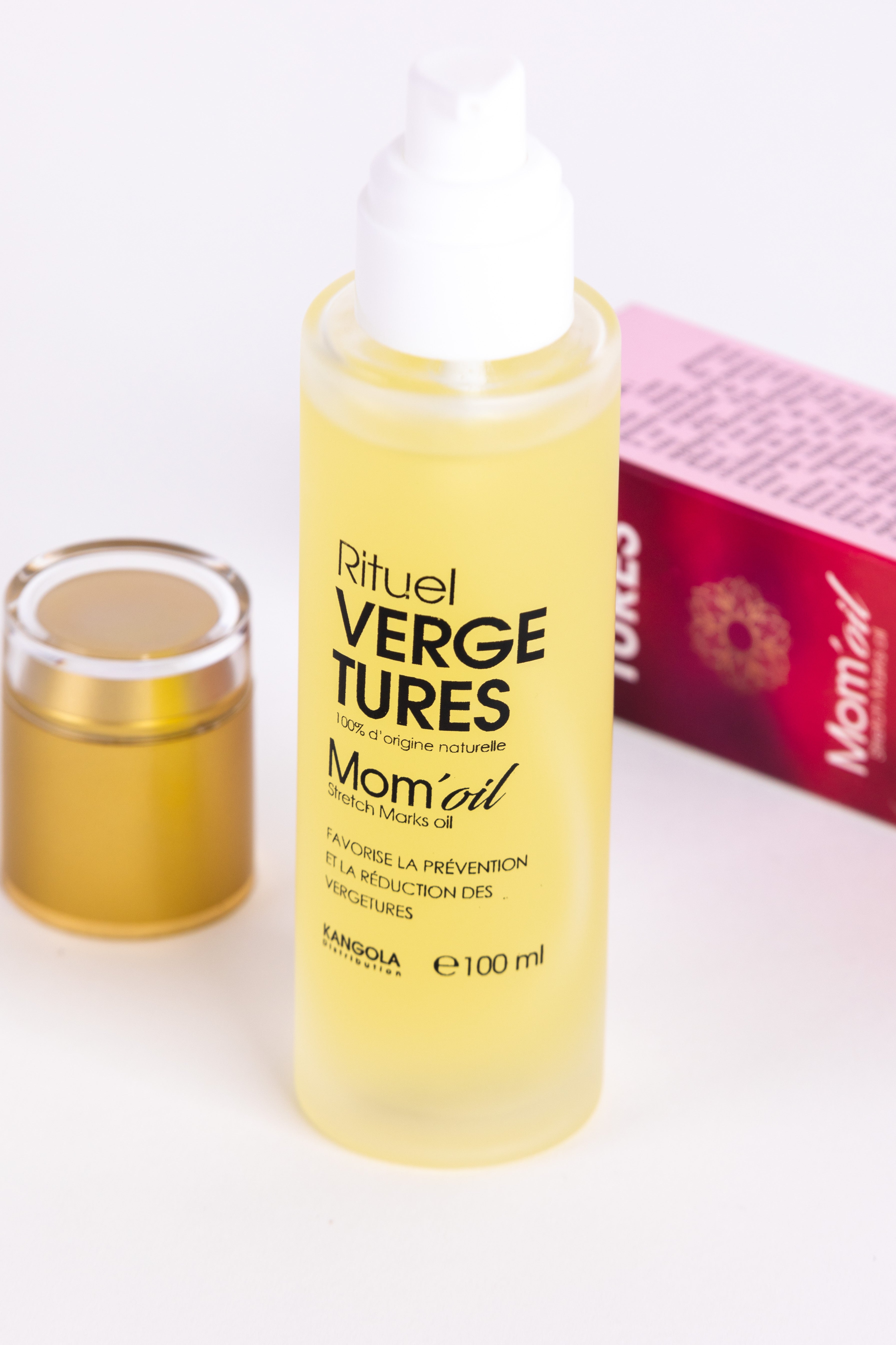 Huile de vergeture Mom'oil